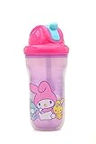 Nuby インシュレイテッド・フリップイット・ボトル My Melody(マイメロディ)【マグ】【2重構造】FDNB92660