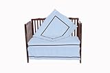 Baby Doll Bedding 4 Piece Crib Bedding Set Blue [並行輸入品]