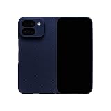 Pixel 10 Pro Fold用Latercase | 超薄型0.6mmアラミドファイバーケース| 軽量20gスリム保護カバー | ワイヤレス充電対応 | マットノンスリップグリップ | ブルークロスハッチ