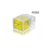 冨士端子工業 VFコネクタ(電線差込型) 2点接点タイプ 差込線数2 PC352 60個入
