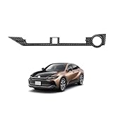 KOKATO 適合トヨタ クラウンクロスオーバー 35系 クラウンスポーツ 30系 36系 37系 クラウンエステート 30系 RS Z センターエアコンパネルカバー エアコンパネルシート センターエアコンダクトシート 吹き出し口フレーム 耐摩耗性 擦れ傷防止 ABS素材 両面テープ付け インテリアパネル 内装パーツ アクセサリー カーボン調 1枚セット