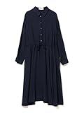 (メリアビームス) merrier BEAMS / レーヨン シャツワンピース (授乳対応) 67260262782 ONE SIZE NAVY