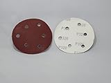 M3 ダブルアクション サンダー 用 マジック ペーパー 100枚 セット 125mm 6 孔 ＃60 #120 #240 #320 #400 #600 #800 #1000 (＃320)