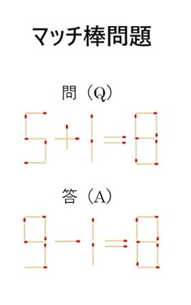 Amazon Co Jp マッチ棒問題 マッチ棒を1本動かすと正しい数式になる Ebook 篠田 治人 本