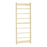 arne ラダーラック 壁掛け ウォールラック 北欧 収納 はしご 600-9 ナチュラル
