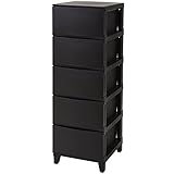 サンカ(SANKA) ルームス(ROOM'S) 5段 幅34 奥行42 ルームス ブラック RSD-S345YABK