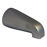 LASCO 08-1081 Bathtub Spout with Front 1/2-Inch Female Pipe Threads, Satin Nickel [並行輸入品]