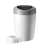 Tommee Tippee Simplee Diaper Pail with 1 Refill, Grey [並行輸入品]