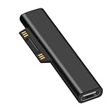 USB-C to Surface Pro 充電アダプタ 最大65W PD 充電器 サーフェス Type-Cケーブル マイクロソフト ジョイント 適用 Surface Pro 6/5/4/3 Pro Go Laptop Book タブレットに対応