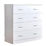 タンスのゲン チェスト 幅90cm タンス 収納家具 スライドレール付き 背面化粧仕上げ オシャレ 補強 Napoli ホワイト 68010002 14