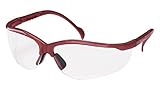 Pyramex Venture Ii Safety Eyewear Clear Lens With Maroon Frame [並行輸入品]