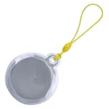 反射キーホルダー 白 丸 50