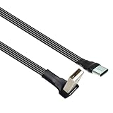 薄いシリコンUSB Cメスエクステンションケーブル10W高速充電ケーブルモバイルデバイス用シリコンと金属周辺機器USB Type Type Cメスアダプターフラットアングル