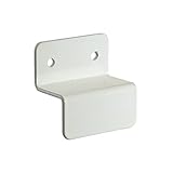 壁面固定金具 2.5cm角用 ホワイト
