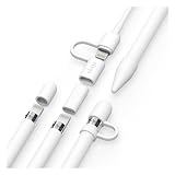 【elago】 Apple Pencil 第1世代 対応 カバー 紛失防止 落下防止 シリコン 製 キャップ 4点セット アップルペンシル 保護 アクセサリー [ ApplePencil アップル ペンシル 第一世代 MK0C2J/A 対応 ] PROTECTION SET ホワイト