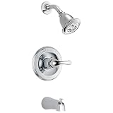 DELTA FAUCET T13420-H2OT クラシックタブ&シャワー 10 x 7 x 10インチ クロム