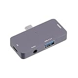 ナカバヤシ(Nakabayashi) Digio2 Type-C ドッキングステーション USB Type-C ×1 Type-A ×1 HDMI ×1 3.5mm 4極 ×1 グレー Z0139