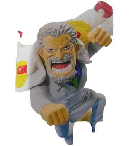 Amazon | ワンピース鉄拳チキンガープアニメフィギュア-25cm