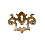 Brass accessory R.020 アンティーク 取っ手 真鍮 金具 家具 鍵穴 引出し