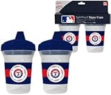 MLB Texas Rangers 2 - Pack 5oz。Sippy Cups