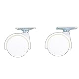 アイリスオーヤマ カラーボックス用キャスター2個セット ホワイト CXK-2