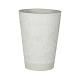 ホワイエ リサイクルプラスチック SK円錐ロングポットS ミルキー20xH27 3d50027ML