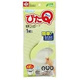 （まとめ） レック 吸着便座シート ぴたQ グリーン B-821G 1セット（3パック） 【×5セット】