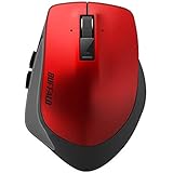 バッファロー BSMBB500LRD プレミアムフィットマウス Lサイズ レッド