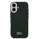 LACOSTE iPhone 17用 ケース MagSafe対応 プチピケ フルラップデザイン ワニロゴ付き 軽量 耐久 スマホカバー グリーン