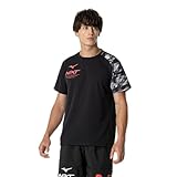 [ミズノ] トレーニングウェア N-XT 半袖Tシャツ 抗菌防臭×防汚素材 吸汗速乾 男女兼用 32JAB210 ブラック