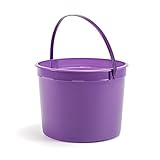 ハロウィンTrick or Treat 1.25ガロンプラスチックバケット – クリームwithグリーンハンドル – 650パック 1.25 Gallon ACT808160-1293656_TB15