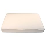 My Blankee Organic Cotton Jersey Knit Crib Sheet -Cream 28x52x9 drop