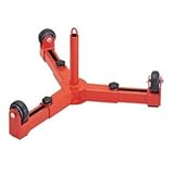 プロメイト ドラムローラー スライドタイプ サイズ(脚長):最小 220mm(φ440mm)/最大 310mm(φ620mm) E-6707
