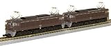 ロクハン Zゲージ EF63形 2次形 茶 重連セット T038-2 鉄道模型 電気機関車