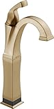 Delta Faucet 751T-CZ-DST Dryden Single Handle Vessel Lavatory Faucet with Touch 20.XT Technology, Ch