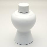 仏壇屋 滝田商店 徳利(瓶子) 陶器 4寸(高さ12cm×胴径8cm)◆神棚(お宮)・神殿の神具、神前のお供えに欠かせない道具【滝田商店発行 証明書付】