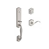 Baldwin DCNEWXCURLTAR150 Reserve Double Cylinder Handleset New Hampshire x Curve with Traditional Ar