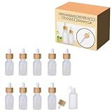 Crystal craft アロマ容器 詰め替え おしゃれ オイルボトル スポイトボトル 容器 10本セット【5ml】