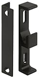 Prime Line Products Black Glass Door Strike E2047