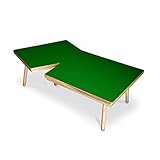 座卓 FABRICA 135cm 変型 135cm 奥行83cm 高さ39.5cm デコラ グリーン アッシュ ヒーターなし 座卓 ちゃぶ台 洋室 和室に合う 座卓 北欧風ジャパニーズデザイン リビングテーブル 和ジャパニーズモダン ローテ