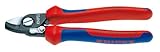 KNIPEX 95 22 165 Comfort Grip Cable Shears [並行輸入品]