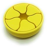 A-CRAFT イヤホンケース 収納 シリコン 巻き取り ソフトケース (イエロー)