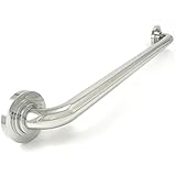 WingIts WPGB5PS48HAL Platinum Halo, 48-Inch Length x 1.25-Inch Diameter Grab Bar, Polished Stainless