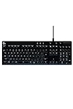 Logicool ロジクール ゲーミング キーボード G610BLブラック メカニカル 青軸 専用メディアコントロール カスタムボタンマク
