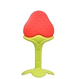 歯がため　フルーツのはがため　噛み心地いい　3ヶ月からのベビーに　いちご