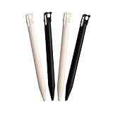 3DSスタイラスペン、ニンテンドー3DS対応交換用スタイラスペン、2イン1コンボタッチスタイラスペンセットマルチカラー3DS用。