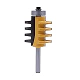AUTOTOOLHOME 1/4"柄径 ルータビット リバーシブルフィンガーグルージョイント 木工ツール CNC用具 木材 カッターツール
