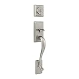 Kwikset 801HE LIP 15 SMT RCAL RCS Hawthorne Double Cylinder Satin Nickel Handleset Feat SmartKey Les