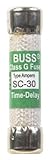 Bussmann sc-30bc 30 Amp time-delayクラスGメラミンチューブ、600 V UL Listed 1-inバッグ
