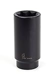 Sunex 232qd 1/2-Inch Drive 1-Inch 8-Point Deep Impact Socket [並行輸入品]